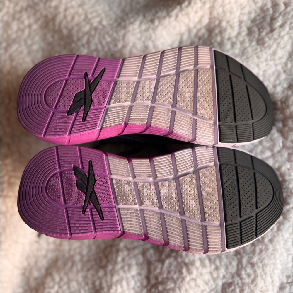Reebok Nano Gym Sneakers Black with Pink Accent Athletic Sneakers - size 8 - Picture 4 of 5